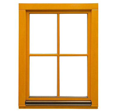 wooden window