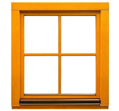 window from wood