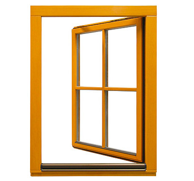 wooden window