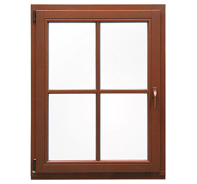 wooden window